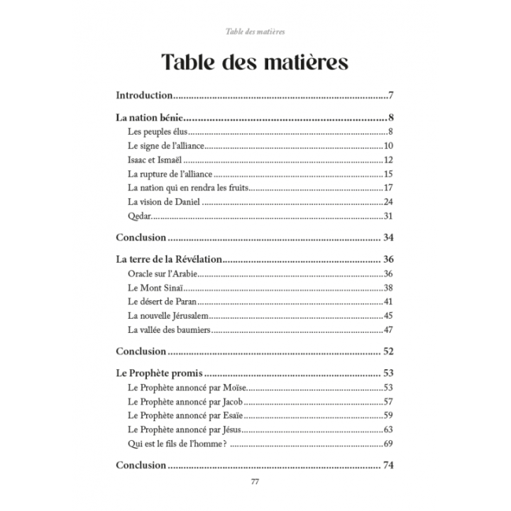 Le prophète de la promesse Muhammad dans la Bible - Rachid Maach - Editions Al hadith