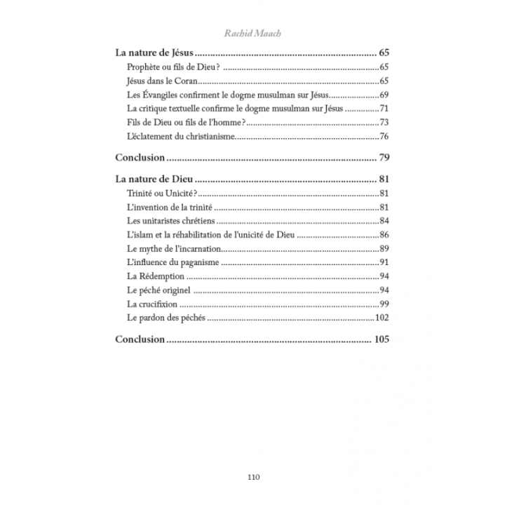 Regard musulman sur le christianisme - Rachid Maach - Editions Al hadith