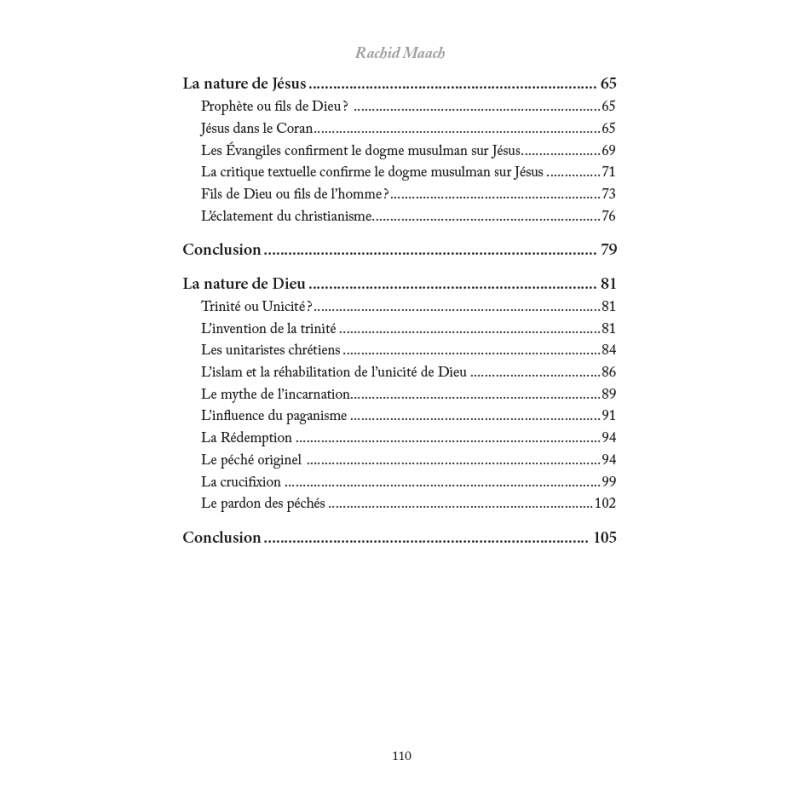 Regard musulman sur le christianisme - Rachid Maach - Editions Al hadith