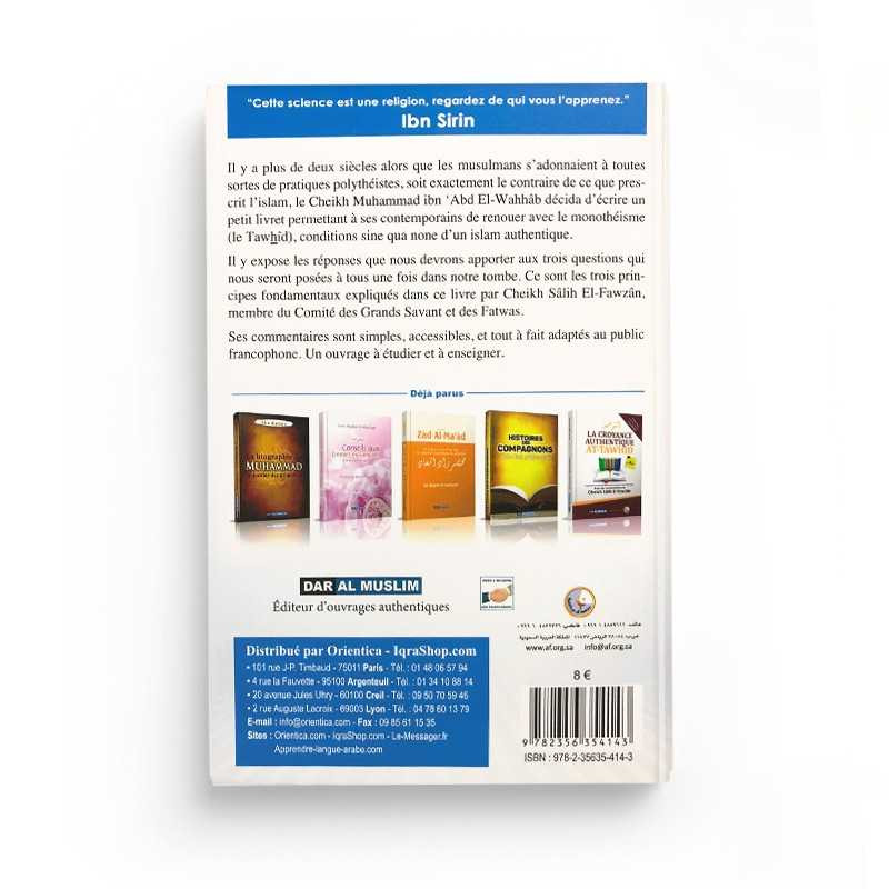 Le commentaire des trois principes fondamentaux - Librairie le Savoir