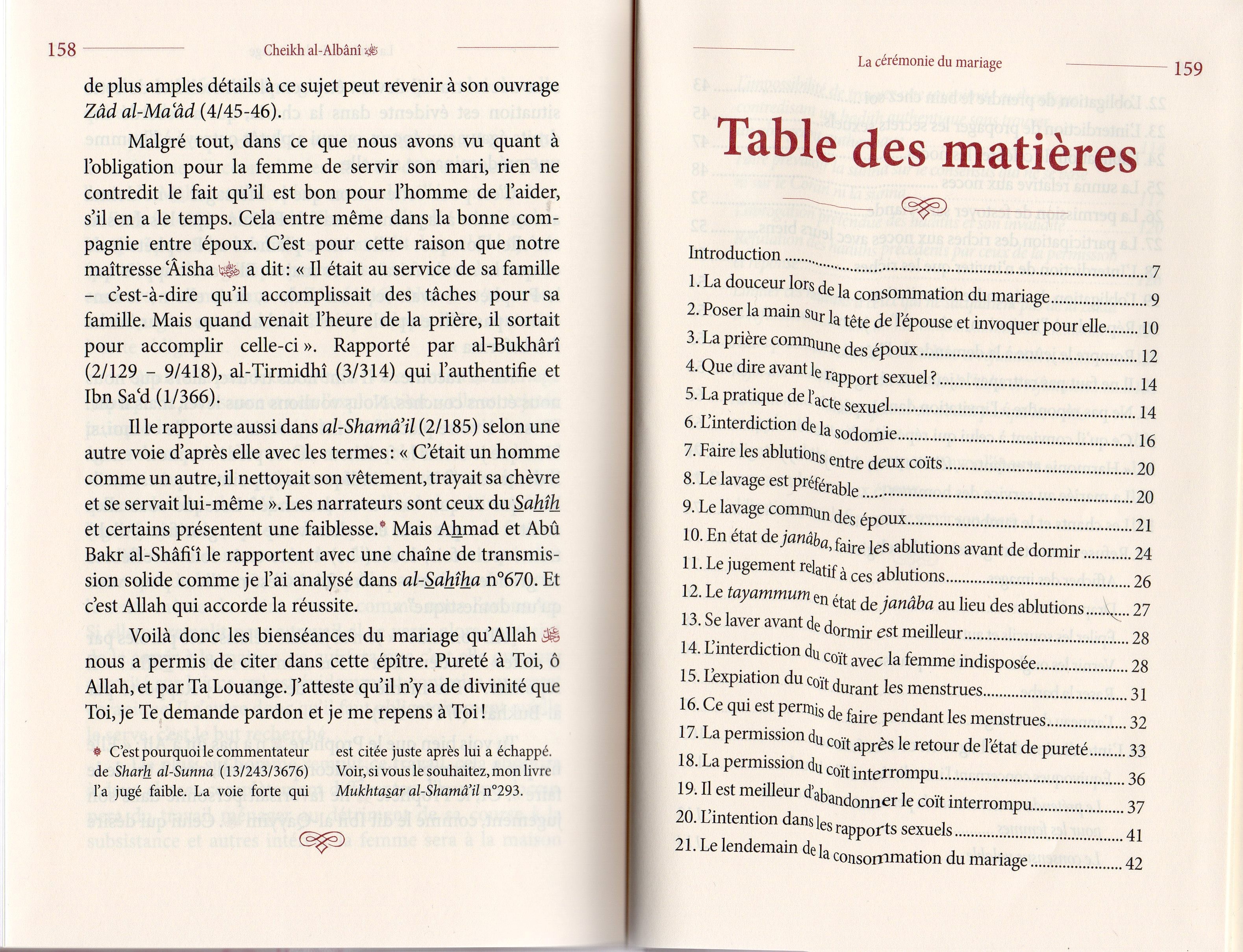 La cérémonie du Mariage