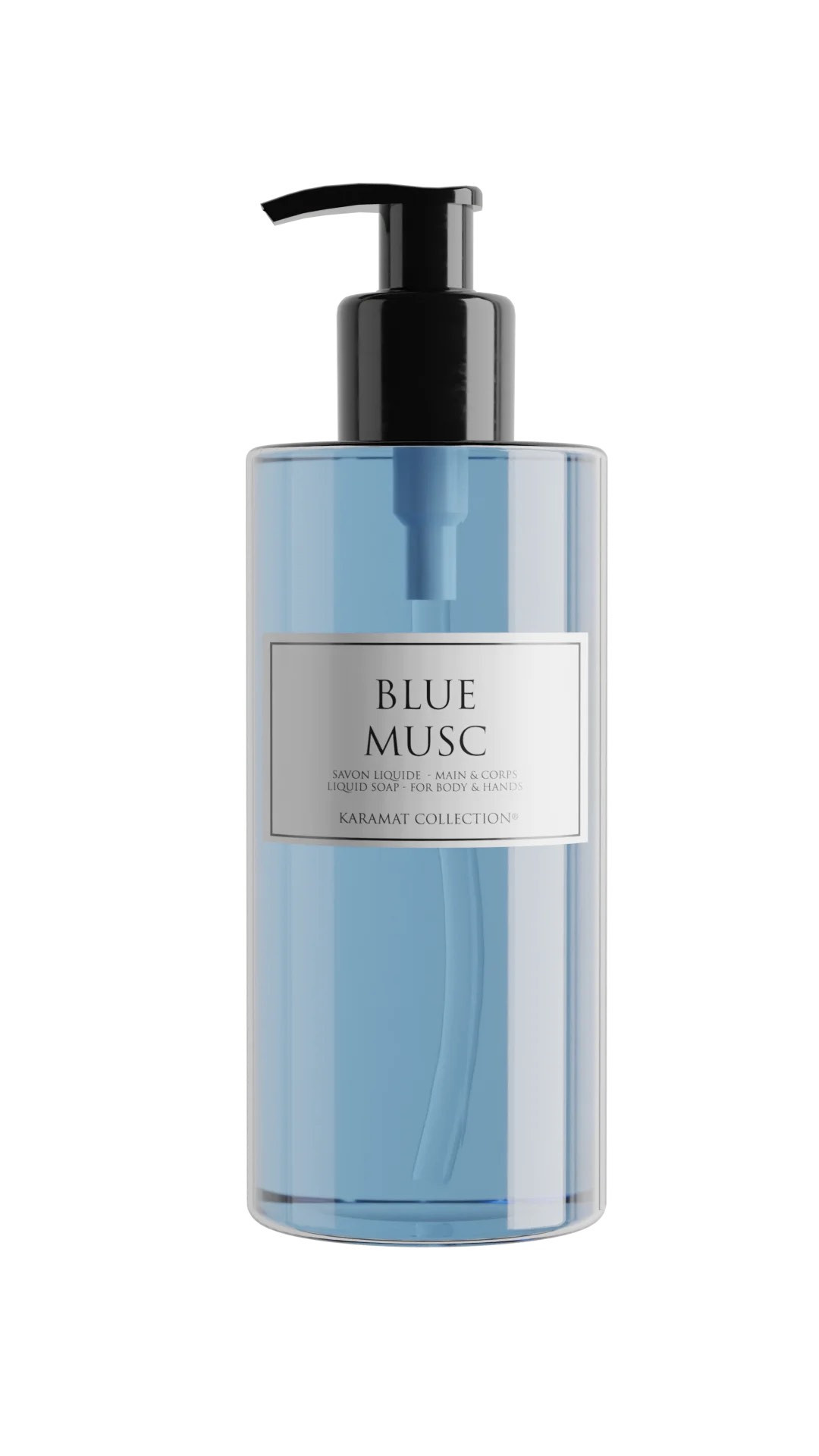 Savon Liquide Blue musc 300ml - Karamat collection