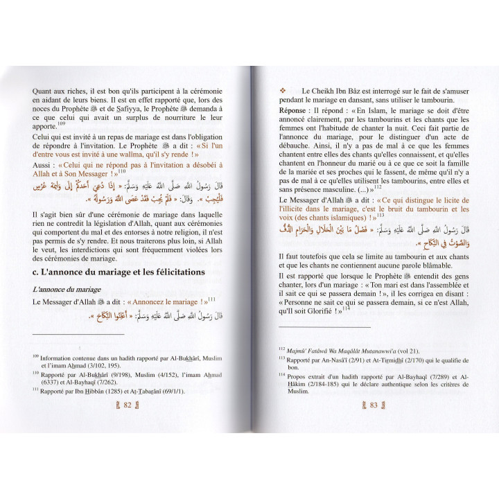 Le Mariage en Islam