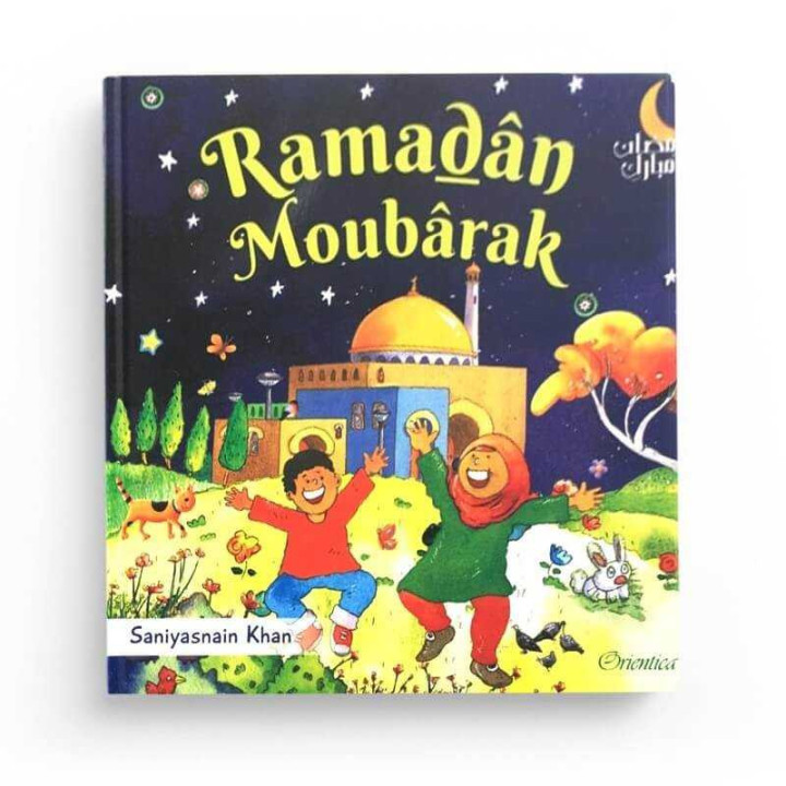 Ramadân Moubârak livre pour enfant musulman avec pages cartonnées
