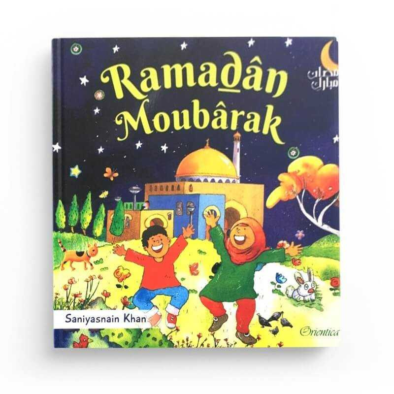 Ramadân Moubârak livre pour enfant musulman avec pages cartonnées
