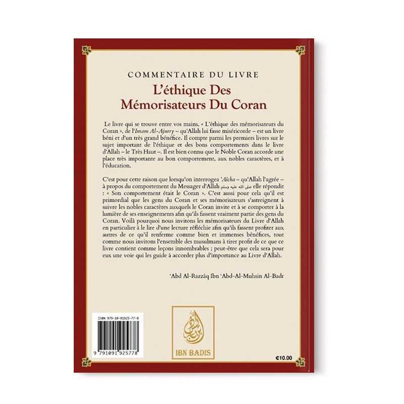 L’éthique des Mémorisateur du Coran - Al-Âjurrî / Abd ar-Razzaq BADR