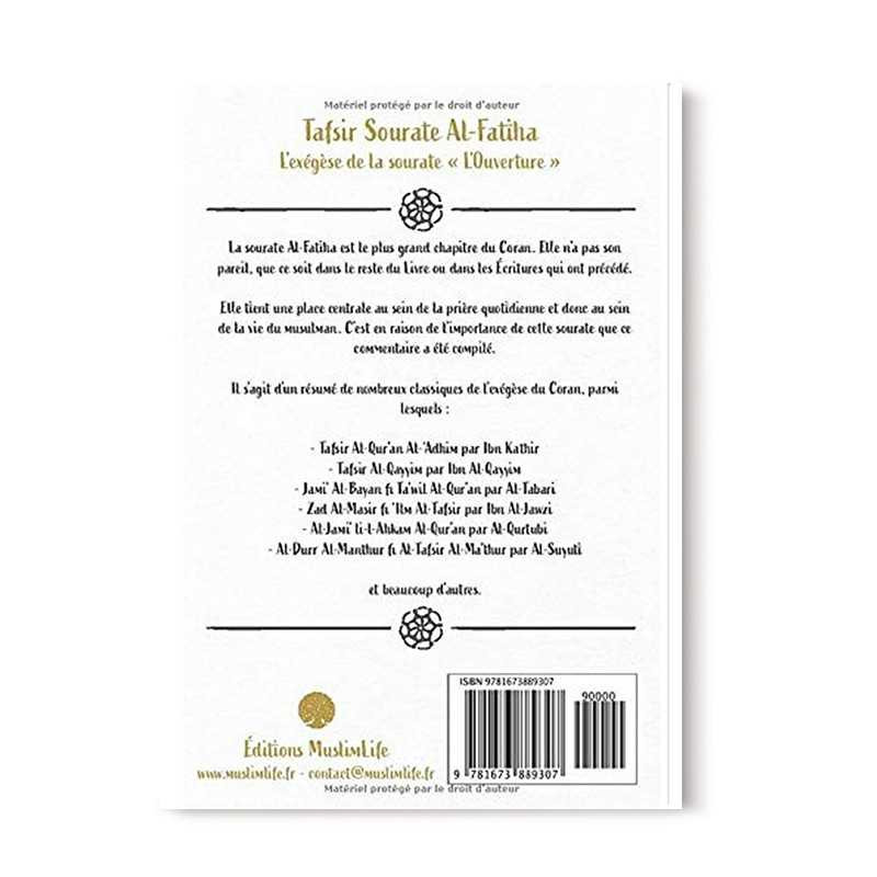 Tafsir sourate Al Fatiha traduit par S. Doudouch Editions Muslim Life