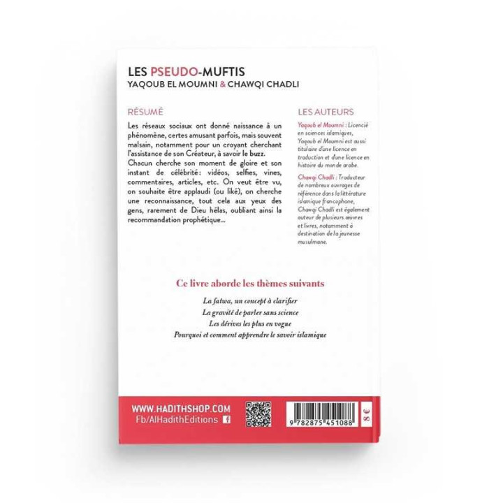 Les pseudos muftis:  livre sur les dérives d'internet paru chez Hadith