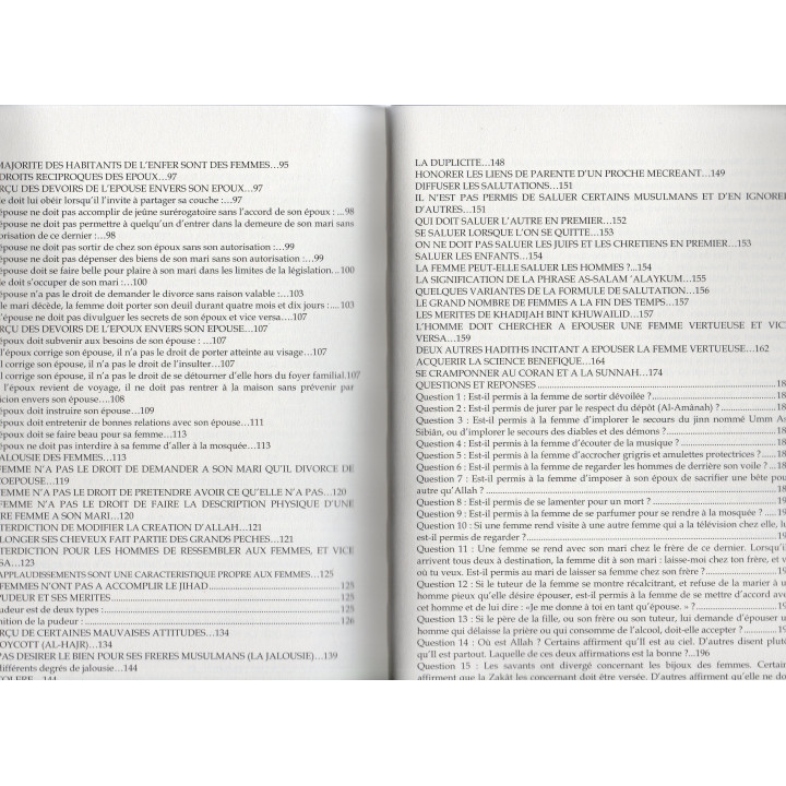 CONSEILS AUX FEMMES MUSULMANES