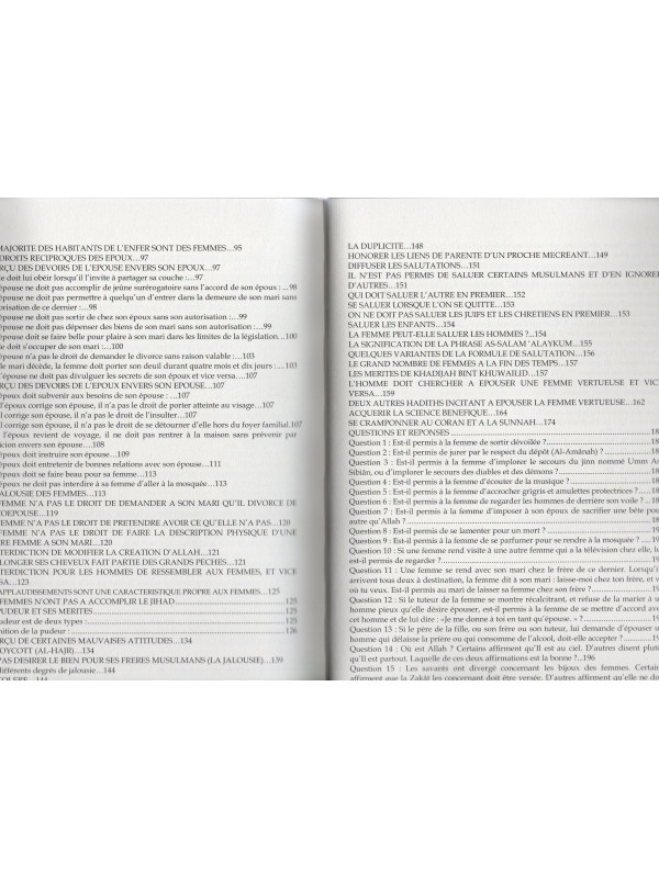CONSEILS AUX FEMMES MUSULMANES