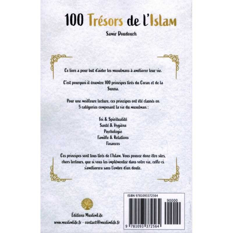 100 Trésors de l'Islam - Samir Doudouche - Edition Muslim Life