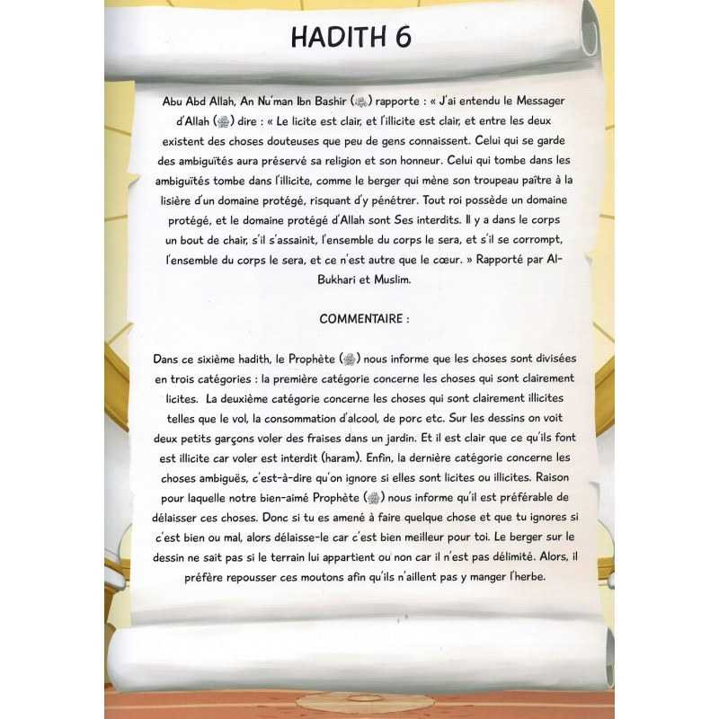 Les 40 hadiths An-Nawawi - Edition Muslim Kid