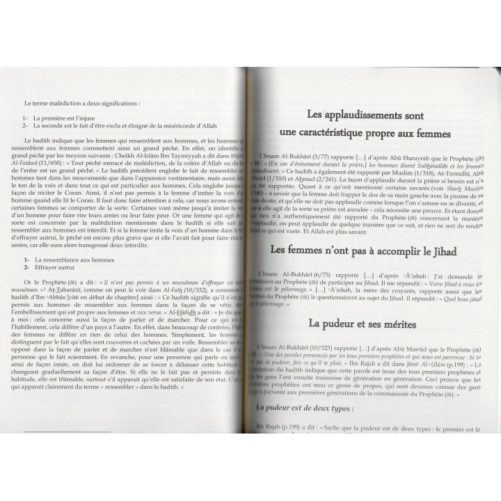 CONSEILS AUX FEMMES MUSULMANES