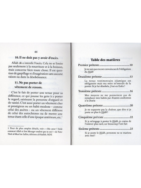 10 prétextes pour ne pas porter le hijâb
