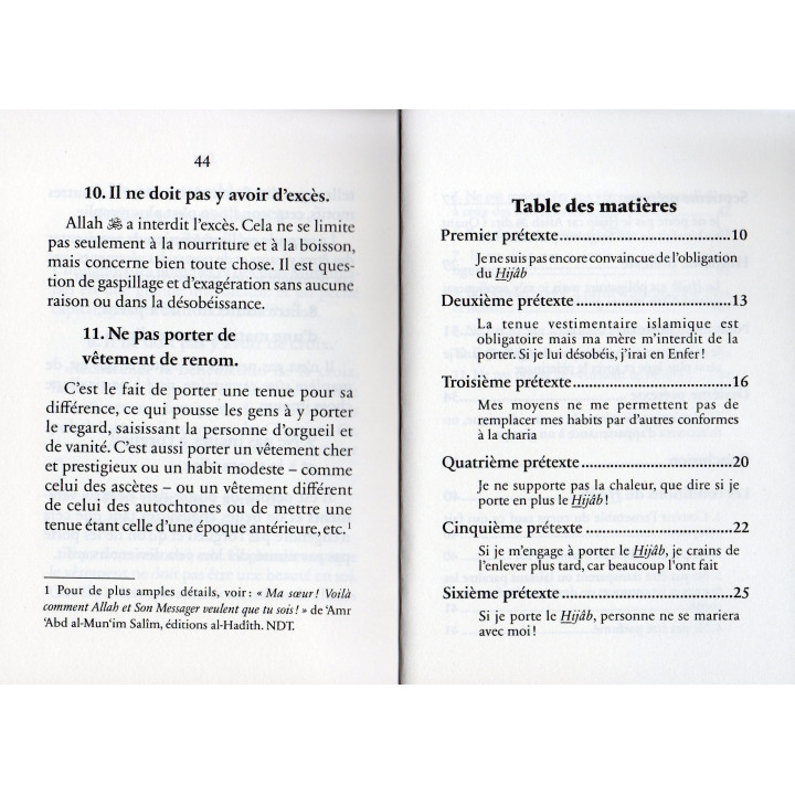 10 prétextes pour ne pas porter le hijâb