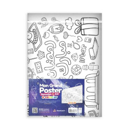 Mon grand poster "Ramadan & Aid" à colorier - Editions DeeniLearn