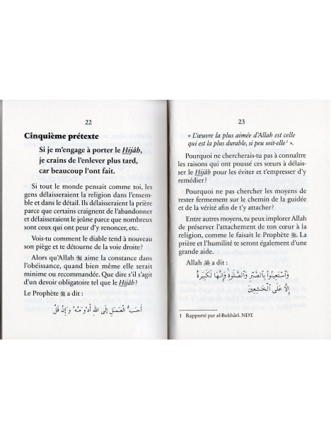 10 prétextes pour ne pas porter le hijâb