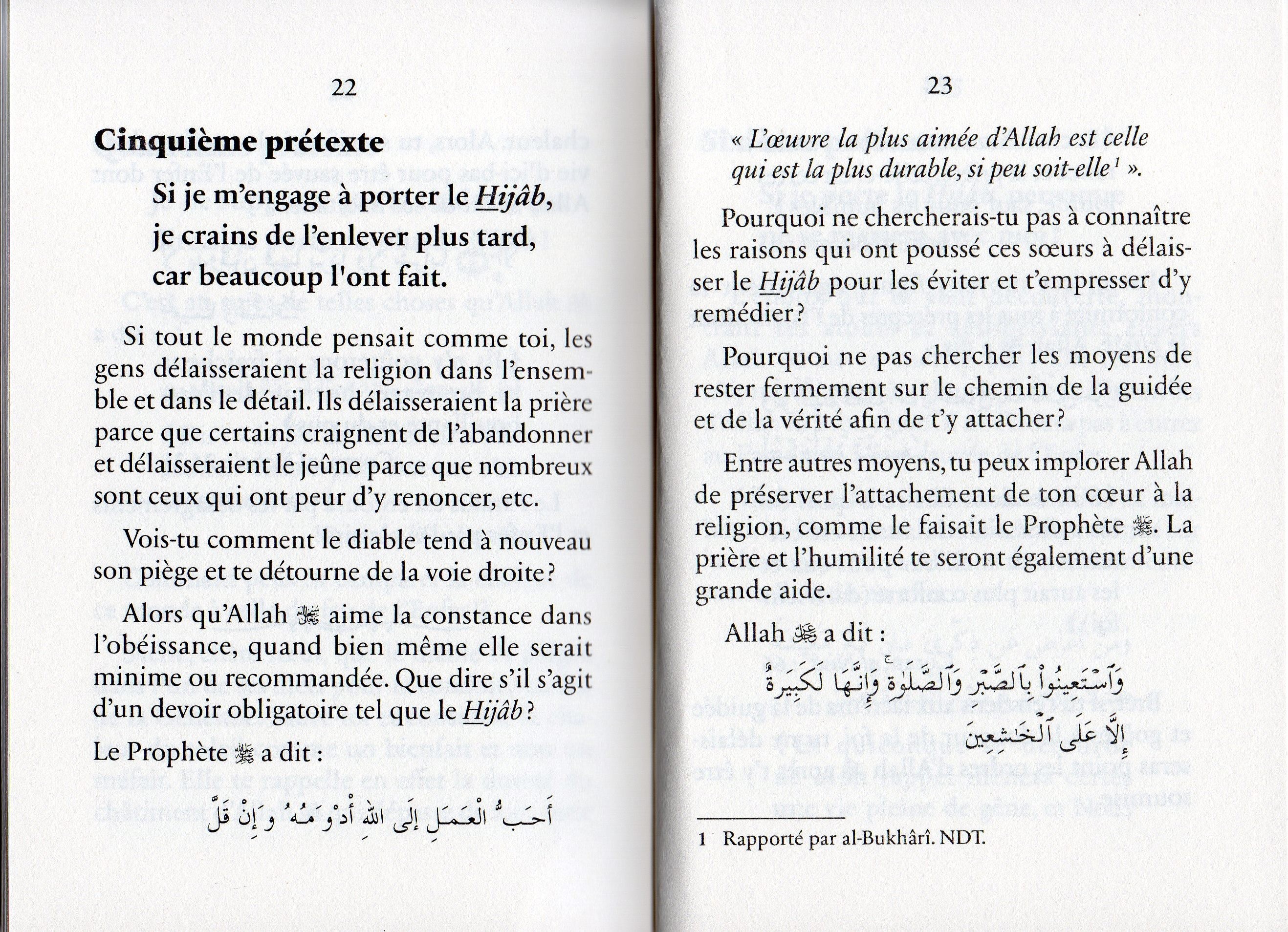 10 prétextes pour ne pas porter le hijâb