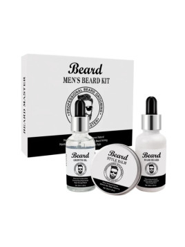 Coffret barbe: huile,...