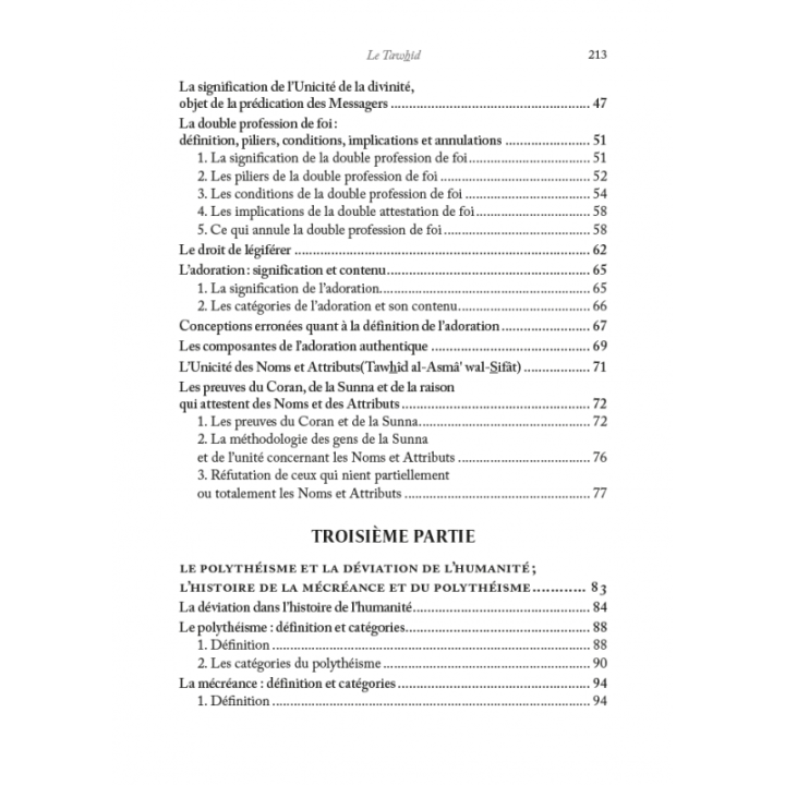 Le Tawhîd tout savoir sur le dogme du monothéisme - Editions Al Hadith