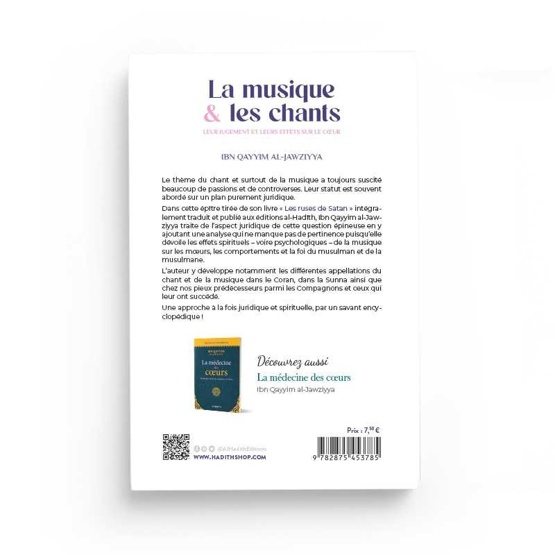 La musique & les chants - Ibn Qayyim al-Jawziyya - Editions Al Hadith