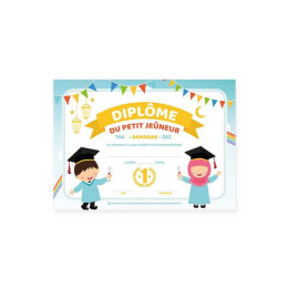 Diplôme du petit jeûneur - Editions Al Hadith