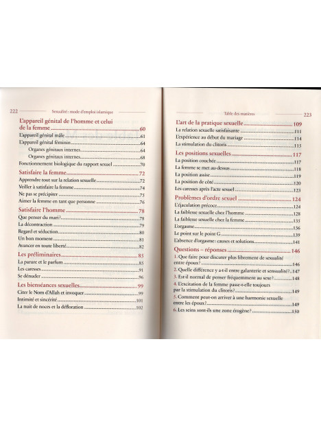 Sexualité Mode d'emploi islamique