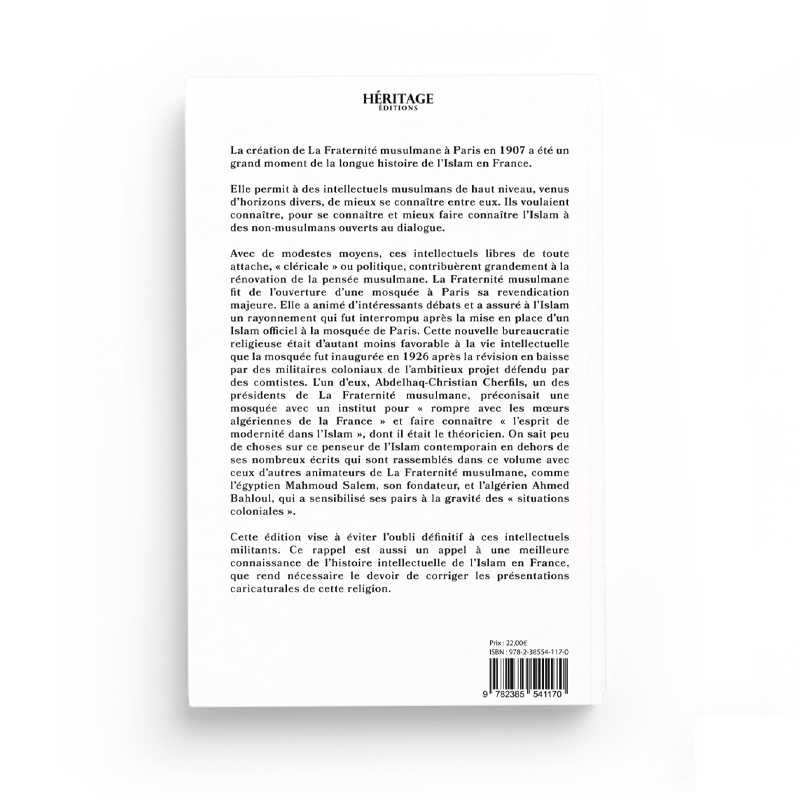 La fraternité musulmane - Editions Héritage