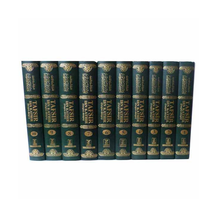 Tafsir Ibn Kathir (10 volumes) – Éditions Daroussalam