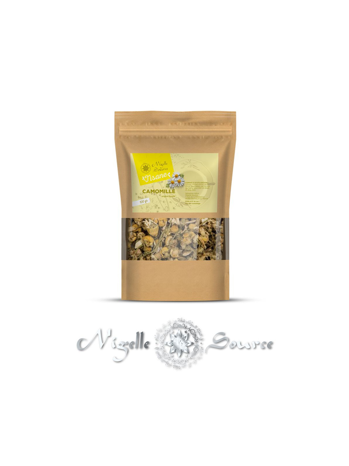 Tisane camomille 100g - Nigelle source