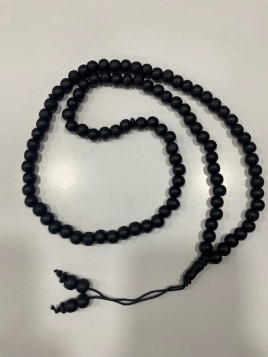 Sebha en bois 99 perles - Noir