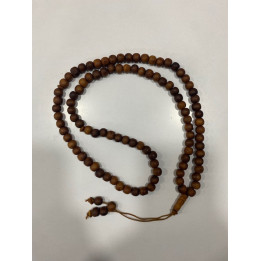 Sebha en bois 99 perles - Marron