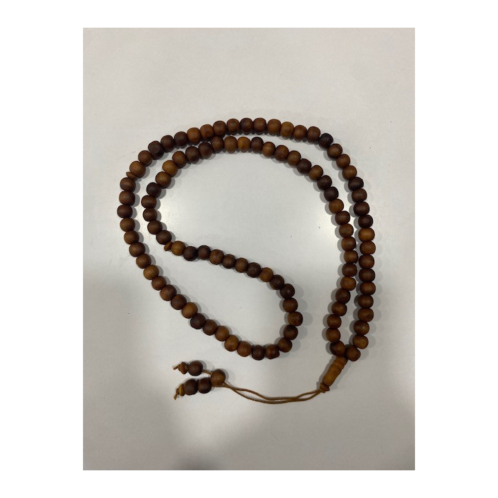 Sebha en bois 99 perles - Marron