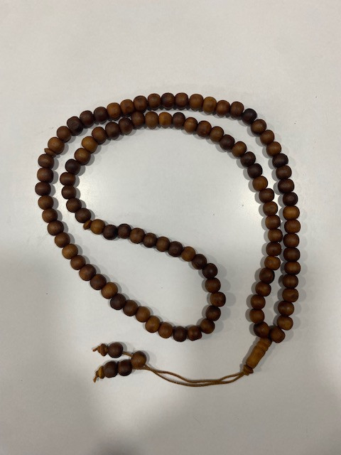 Sebha en bois 99 perles - Marron