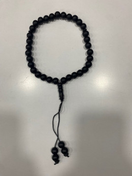 Sebha en bois 33 perles - Noir