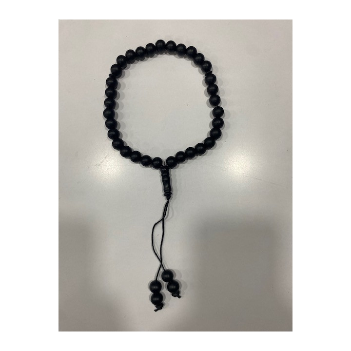Sebha en bois 33 perles - Noir