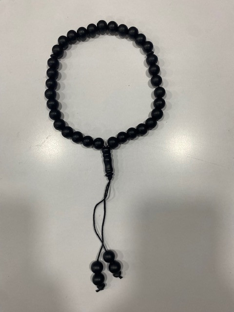 Sebha en bois 33 perles - Noir