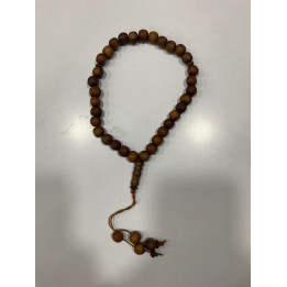 Sebha en bois 33 perles - Marron