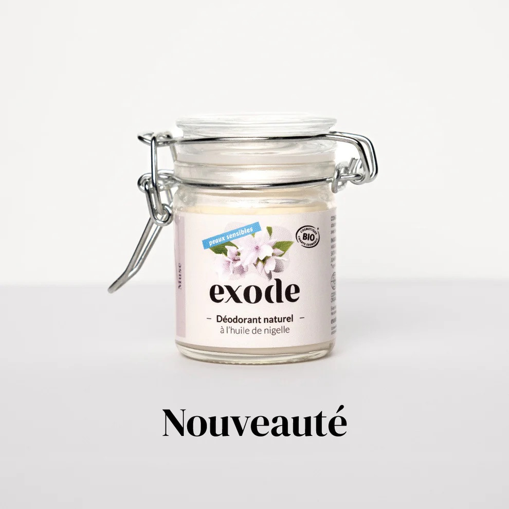Déodorant Baume peaux sensibles - Musc - Exode