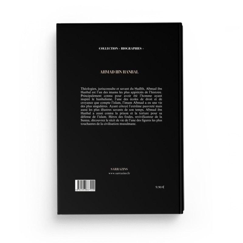 Ahmad Ibn Hanbal - Renaud K - Editions Sarrazins