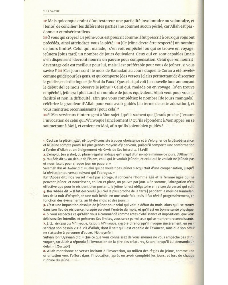 Le Coran et la traduction du sens de ses versets paru chez Tawbah