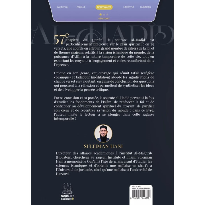Les leçons de la sourate Al Hadid | Livre des éditions Muslimcity