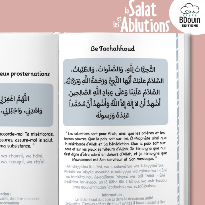 Mini guide illustré : la Salat et les Ablutions (fille) - Bdouin