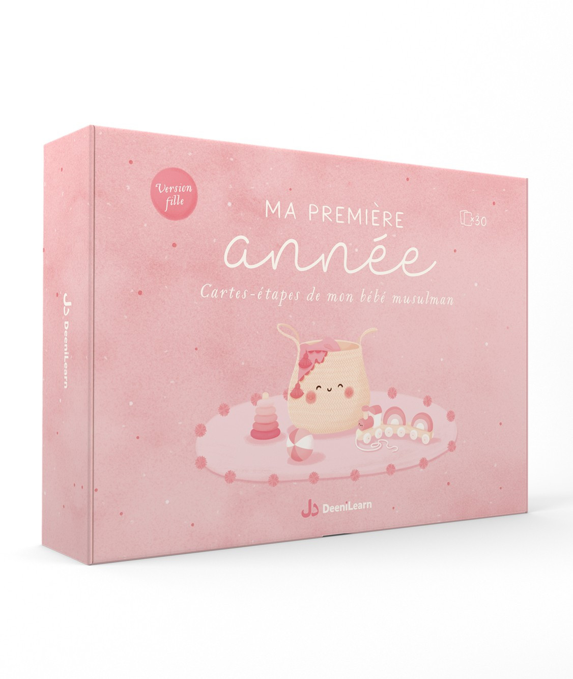 Ma première année - cartes-étapes de mon bébé musulman (version fille) - Editions DeeniLearn