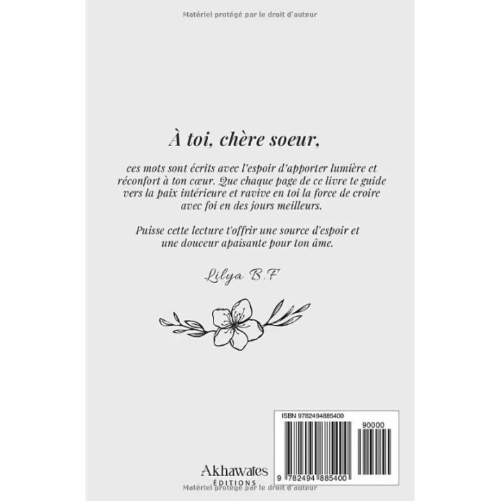 Que l'espoir illumine ton coeur - Lilya B.F – Éditions Akhawates