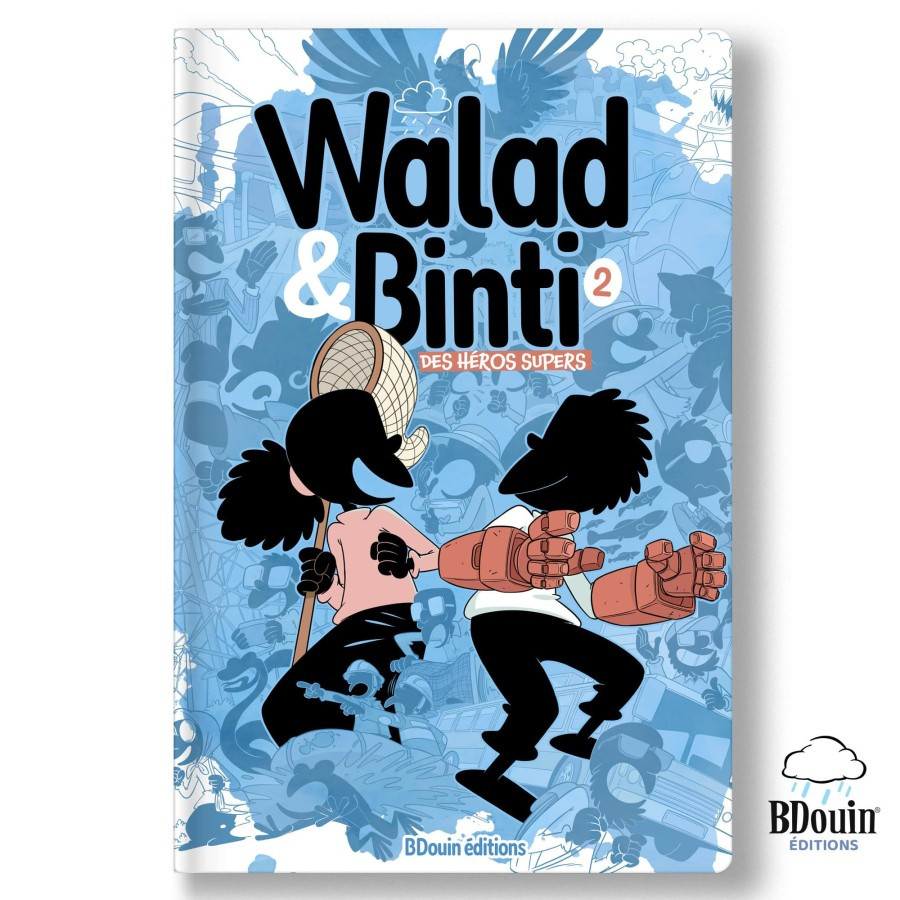 Walad et Binti : Des héros supers- tome 2 - Editions Bdouin