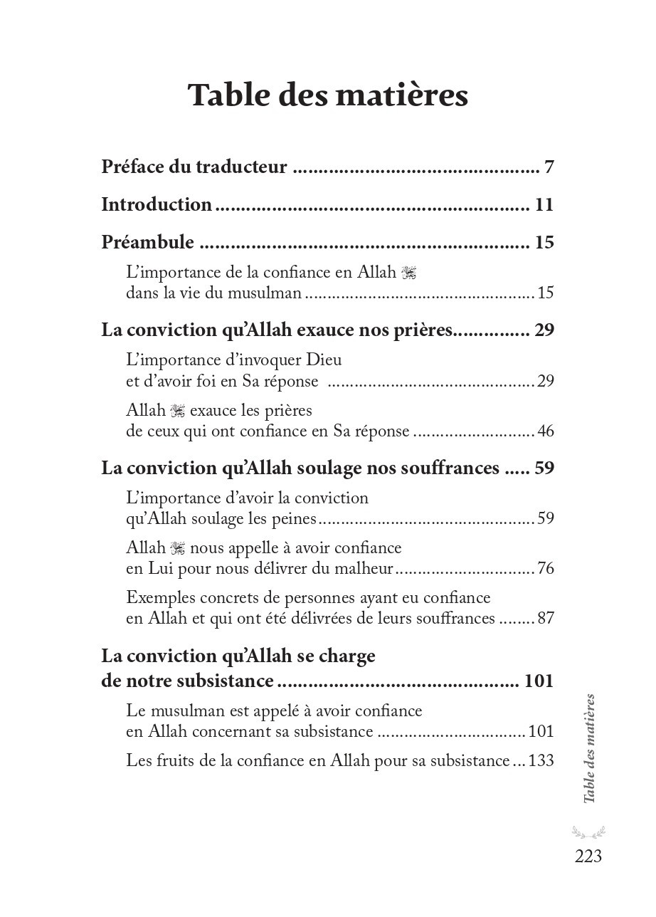 Aie confiance en Allah il est avec toi - Editions Al Hadith