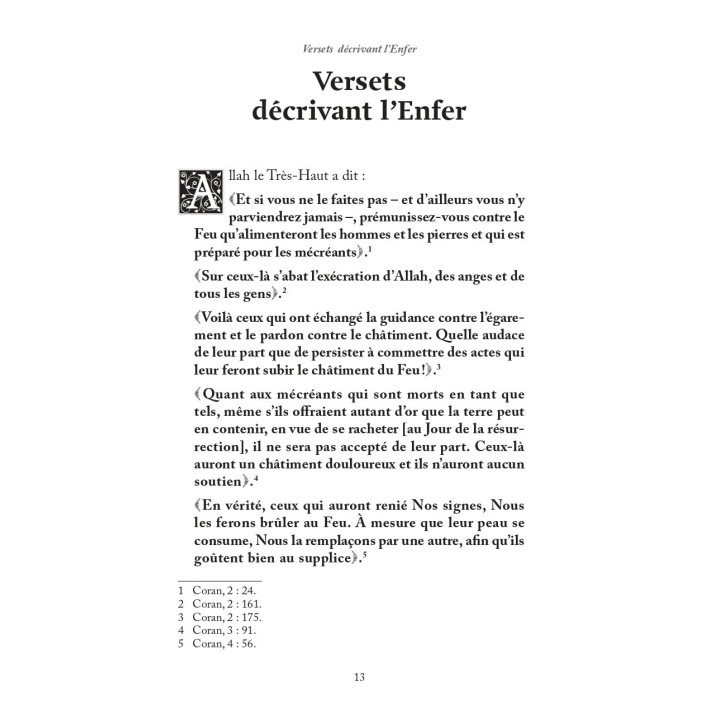 La description authentique de l'enfer et ses supplices - Ibn Kathir- Editions Al Hadith