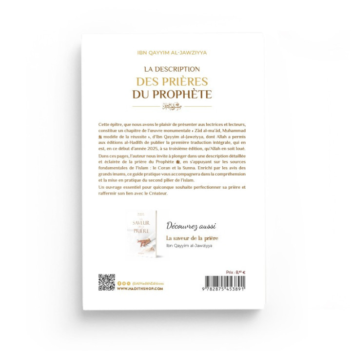 La déscription des prières du prophète - Ibn Qayyim Al Jawziyyah - Editions al hadith