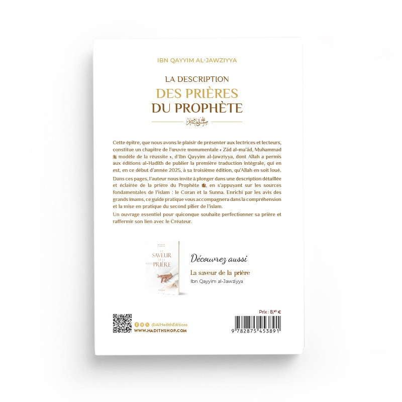 La déscription des prières du prophète - Ibn Qayyim Al Jawziyyah - Editions al hadith